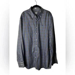 Peter Millar Crown Button Down Long Sleeve Cotton Shirt